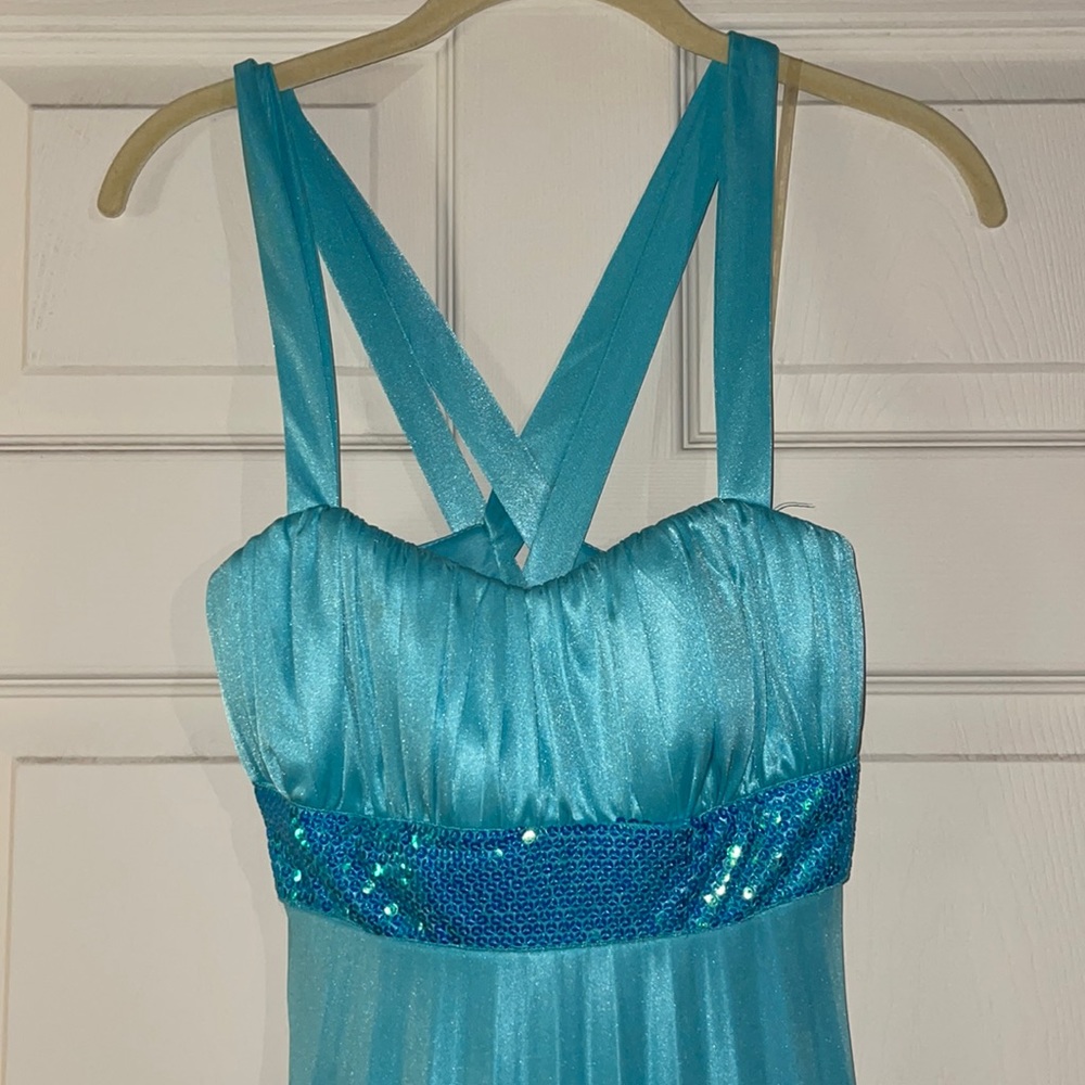 MyMichelle Blue Party Dress